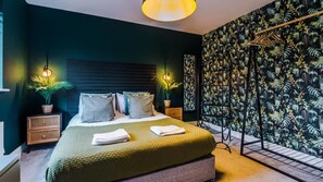 3 bedrooms, iron/ironing board, travel cot, WiFi