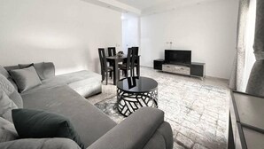Leilighet, 2 queensize-senger | Oppholdsrom
