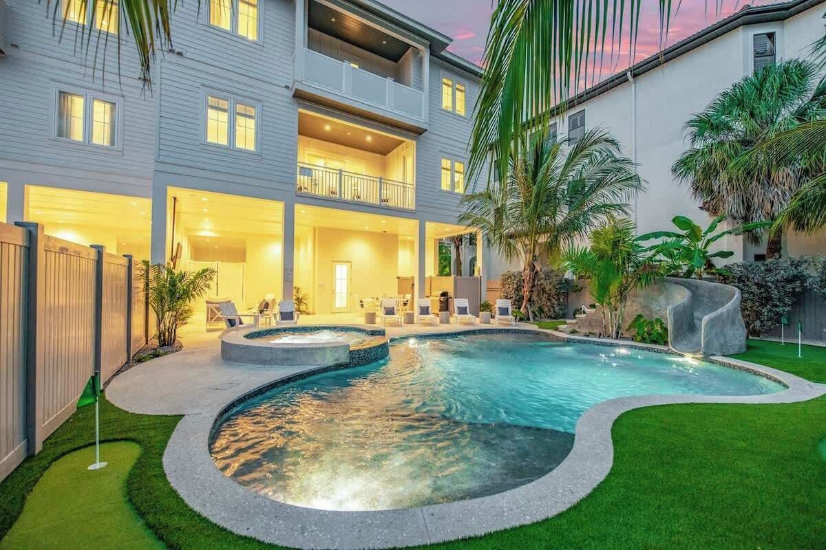 Außenpool, beheizter Pool