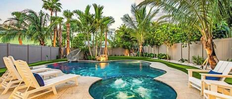 Außenpool, beheizter Pool