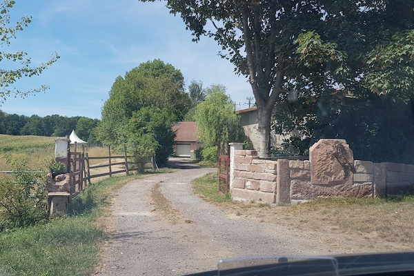 Enceinte de l’hébergement