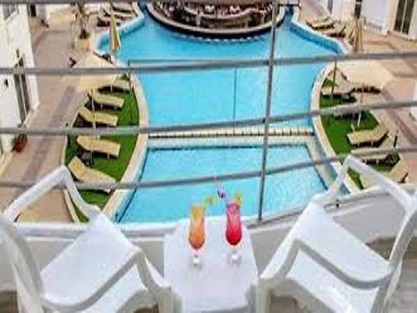 Apartment, 1 Queen Bed | Pool - Cozy Pool Level 1-bed Apartment (Hurghada)