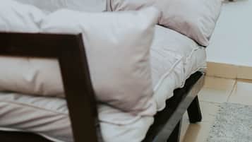 2 chambres, fer et planche Ă  repasser, Wi-Fi, draps fournis