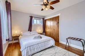 4 Schlafzimmer, Schreibtisch, Bügeleisen/Bügelbrett, kostenloses WLAN