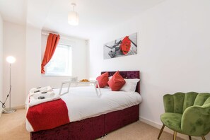 Apartment, Multiple Beds | 2 bedrooms, iron/ironing board, free WiFi, bed sheets - Fremington Court, Coventry - 2 Bedroom Apartment (Coventry)