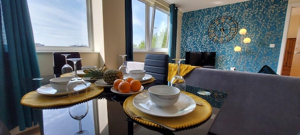 Apartment, Mehrere Betten | Eigene Küche | Kühlschrank, Mikrowelle, Herdplatte, Wasserkocher