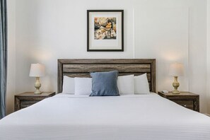4 bedrooms, iron/ironing board, bed sheets