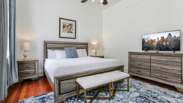 4 chambres, fer et planche à repasser, draps fournis