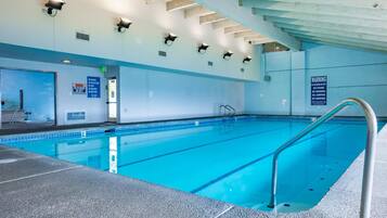 Indoor pool, a heated pool