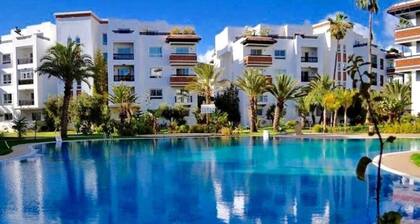 Apparently standing marina agadir + swimming pool