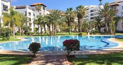 Apparently standing marina agadir + swimming pool