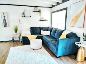 Smart TV, chimenea