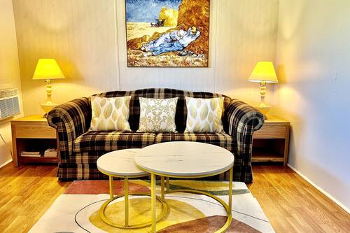 Standard Suite, 2 Bedrooms, Poolside | Living area | 30-inch flat-screen TV with cable channels, TV