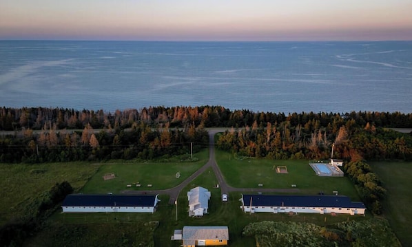 Aerial view - St Lawrence Motel (North Rustico)