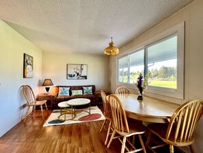 Superior Suite, 3 Bedrooms, Poolside | Living area | 30-inch flat-screen TV with cable channels, TV