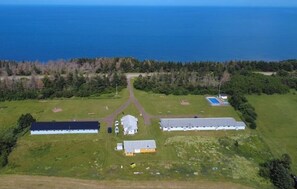 Aerial view - St Lawrence Motel (North Rustico)
