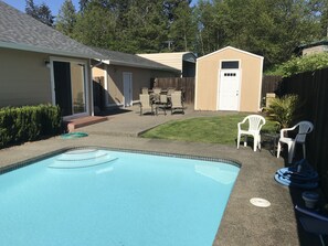 Alberca al aire libre 