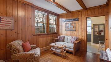 TV connectée, cheminée