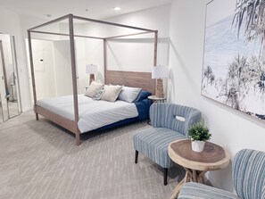 2 Schlafzimmer, Zimmersafe, Schreibtisch, Bügeleisen/Bügelbrett