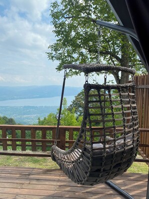 Exclusive Bungalow, Lake View, Plum | Terrace/patio - Dibektaş Modi Bungalov (Sapanca)