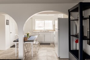 Fridge, microwave, oven, stovetop - Explore SLC from a Quiet Magna Home- Hot Tub + Enclosed Backyard (Magna)