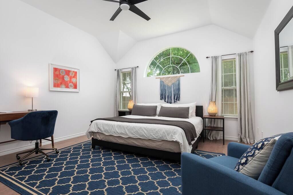 4 soverom, strykejern/-brett, wi-fi og sengetøy