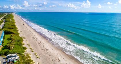 Private Home; Deeded Beach Access; On A1A: 100 steps to the beach!
