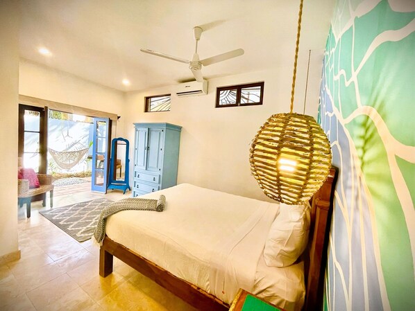 2 bedrooms, in-room safe, iron/ironing board, free WiFi