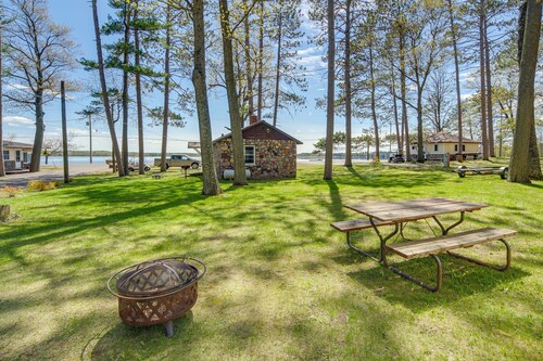 Rustic Cabin w/ Fire Pit, Steps to Sand Lake!