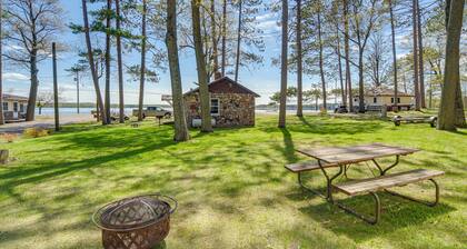 Rustic Cabin w/ Fire Pit, Steps to Sand Lake!