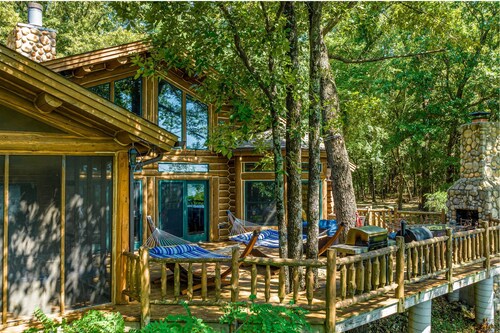 Lake Hudson Grand Lodge - 3 bed 2.5 bath Log Home