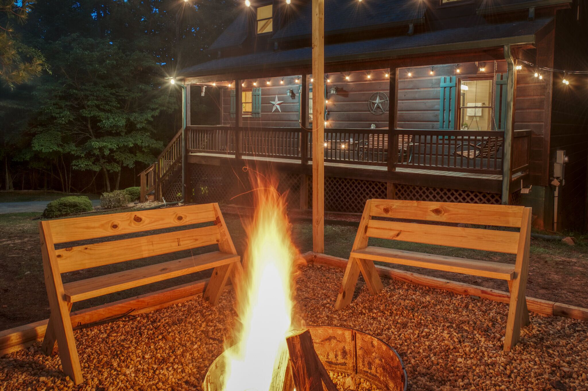 Overnatningsstedets område