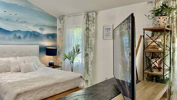 1 bedroom, iron/ironing board, free WiFi, bed sheets