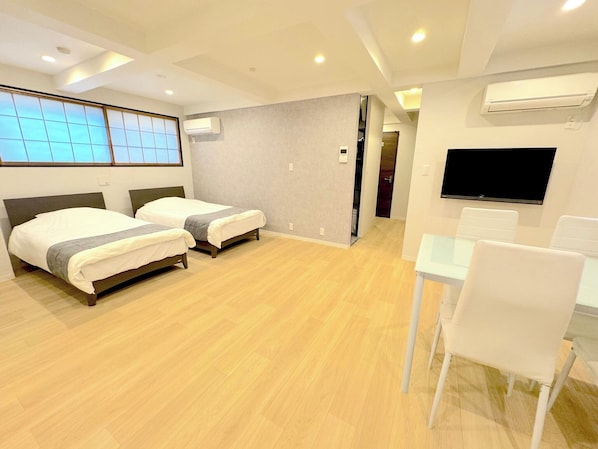 3 間睡房、熨斗/熨衫板、免費 Wi-Fi、床單