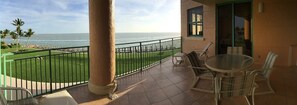 Outdoor dining - Cape Marco Monterrey with Oceanfront Views at Marco Island (Marco Island)