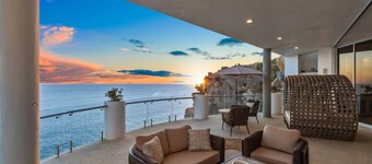Cliffside Villa with Ocean View, Pool, Sauna, Butler