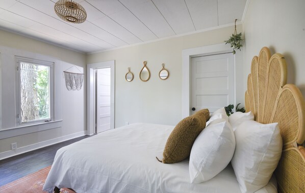 2 habitaciones, cuna de viaje, wifi gratis y ropa de cama 