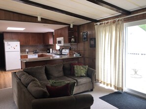 TV, DVD-spiller, bordtennis og bøker