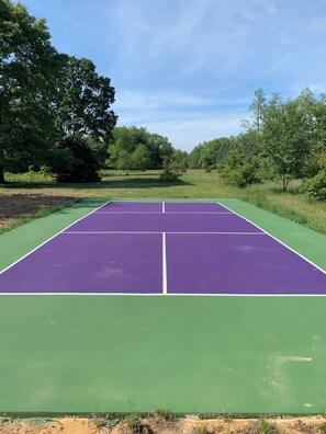 Sports court - Pickle Haven Retreat Center—South Haven—Private Pickleball Court + More Sports!  (South Haven)