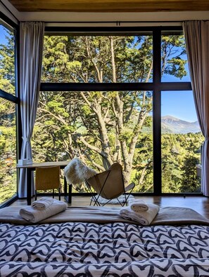 5 habitaciones, escritorio y tabla de planchar con plancha 