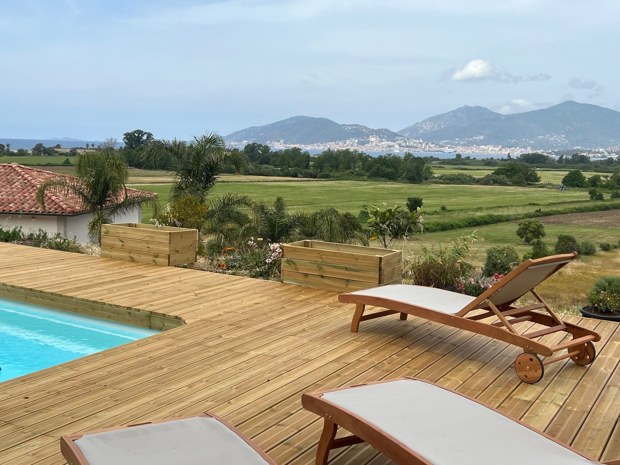 Alberca al aire libre 