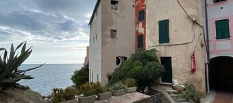 Romantic apartment carved out of Tellaro's Saracen Tower
