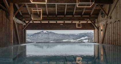 Stylish chalet with private sauna, terrace and outdoor shower