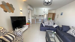 Elite Apartment | Living area - Marassi north coast 2 bedroom marina 203 (El Alamein)