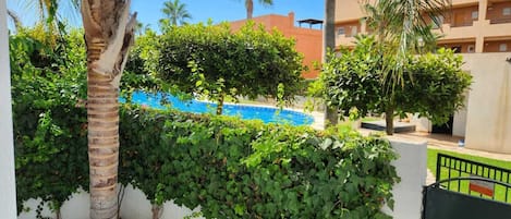 Indoor pool, outdoor pool