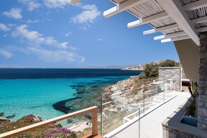 On the beach, beach towels - Villa Santa Esmeralda Mykonos (Mykonos)