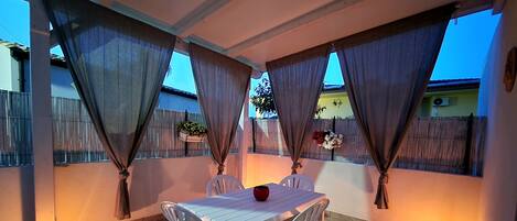 Udendørs spisemuligheder