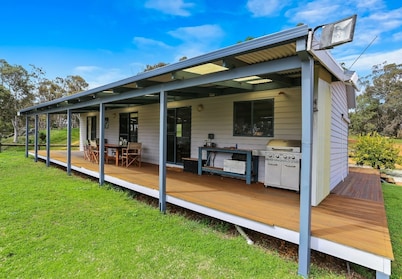 Idyllic Farmhouse overlooking Vineyard on 160 acres