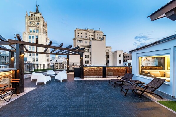 Terrace/patio - Ático Corazón de Madrid Apartamento A (Madrid)