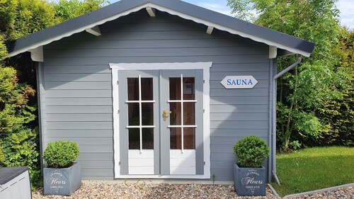 Komfortables Ferienhaus mit Sauna in Neßmersiel 
1 Min. bis zum Indoorspielplatz